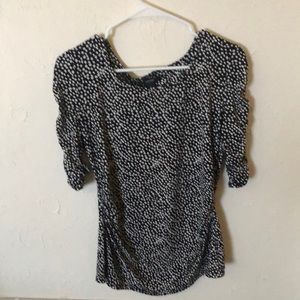 Woman’s dress shirt, size M, black&white parttern